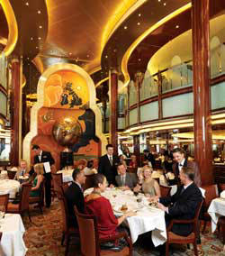 Cruises Around The World Cunard Cruise Queen Mary 2 qm 2 Britannia Restaurant