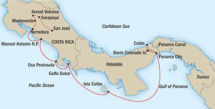Cruises Around The World Lindblad National Geographic NG CRUISES Sea Lion January 17-31 2024 Panama City, Panama to San Jose, Costa Rica
