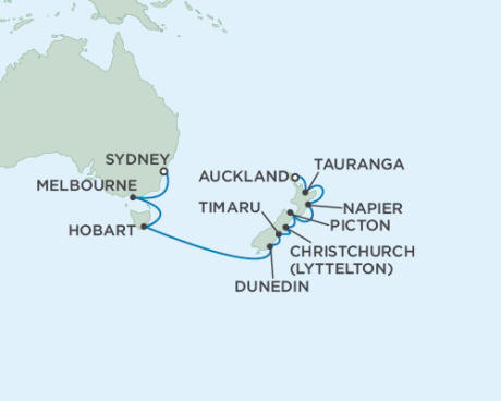 Cruises Around The World Seven Seas Mariner January 6-20 2024 - 14 Days
