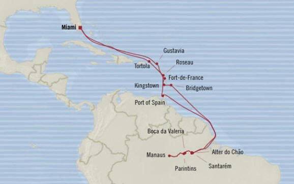 Oceania Insignia Itinerary 2020