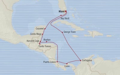 Oceania Marina March 7-21 2017 Cruises Miami, FL, United States to Miami, FL, United States