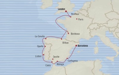 Cruises Around The World Oceania Marina May 21 June 2 2026 Cruises Barcelona, Spain to Southampton, United Kingdom