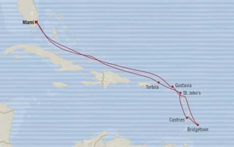 Oceania Riviera January 23 February 2 2017 Cruises Miami, FL, United States to Miami, FL, United States
