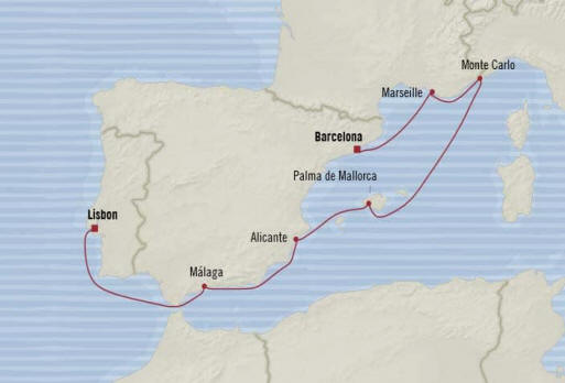 Oceania Riviera Itinerary 2022