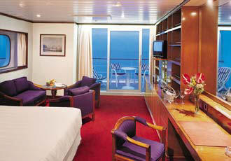 LUXURY CRUISES - Penthouse, Veranda, Balconies, Windows and Suites Regent Cruises Paul Gauguin