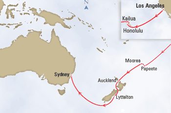 Luxury Cruise SINGLE/SOLO Queen Elizabeth 2 Los Angles to Syndey