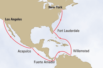 Luxury Cruise SINGLE/SOLO Queen Elizabeth New York to Los Angeles