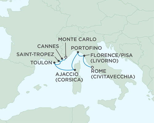 Cruises Around The World Seven Seas Mariner June 4-11 2024 - 7 Days