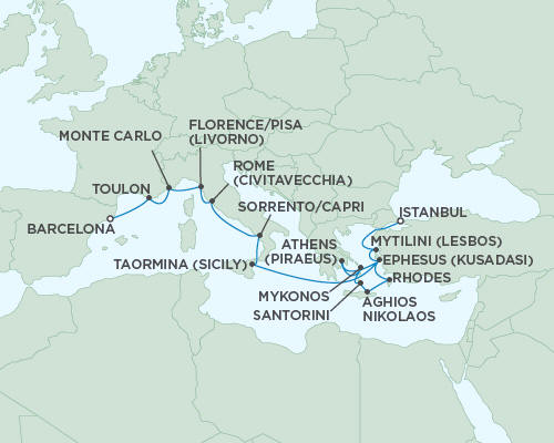 Cruises Around The World Seven Seas Mariner September 28 October 14 2024 - 16 Days