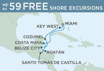 Cruises Around The World Map December 17-27 2026 - 10 Days regent navigator