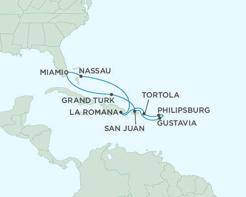 Cruises Around The World February 6-16 2024 - 10 Days