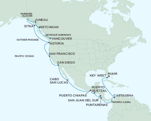Cruises Around The World April 14 May 10 2024 - 26 Days