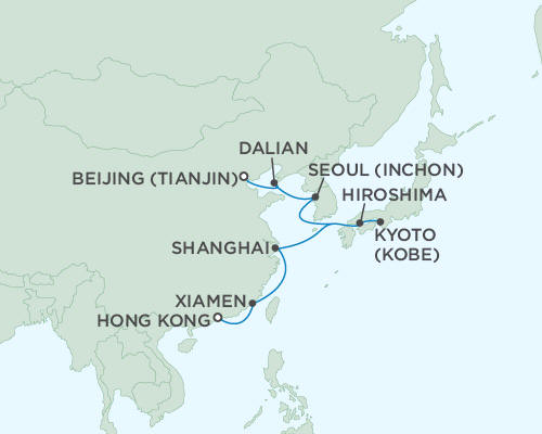 LUXURY CRUISES - Penthouse, Veranda, Balconies, Windows and Suites Regent Seas Seas Voyager Cruises February 5-21 2027 - 16 Days