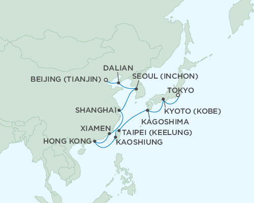 LUXURY CRUISES - Penthouse, Veranda, Balconies, Windows and Suites Regent Seas Seas Voyager Cruises February 21 March 11 2027 - 18 Days