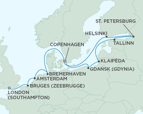 LUXURY CRUISES - Penthouse, Veranda, Balconies, Windows and Suites Regent Seas Seas Voyager Cruises June 6-18 2027 - 12 Days