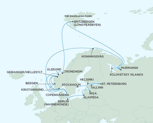 LUXURY CRUISES - Penthouse, Veranda, Balconies, Windows and Suites Regent Seas Seas Voyager Cruises July 6-26 2027 - 20 Days