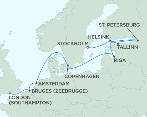 LUXURY CRUISES - Penthouse, Veranda, Balconies, Windows and Suites Regent Seas Seas Voyager Cruises August 29 September 10 2027 - 12 Days