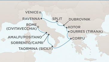 Cruises Around The World Regent Seven Seas Mariner September 23 October 3 2026 - 10 Days