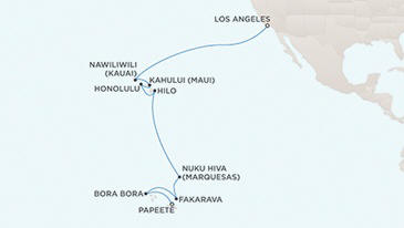 Cruises Around The World Regent Seven Seas Mariner November 19 December 7 2026 - 18 Days