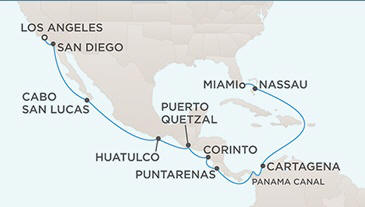 Cruises Around The World Regent Seven Seas Mariner November 3-19 2026 - 16 Days