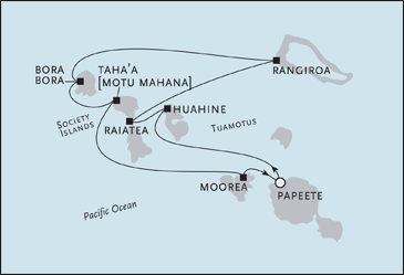 Croisire de Rve tout-inclus Regent Seven Seas Croisires - RSSC Paul Gauguin 2024