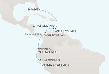 Cruises Around The World January 7-21 2029 - 14 Days Regent Seven Seas Mariner 2029 RSSC CRUISES