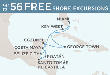 Cruises Around The World Regent Navigator Map January 4-14 2026 - 10 Days