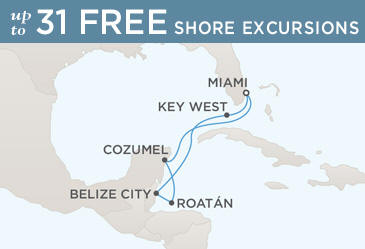 Cruises Around The World Regent World Cruises Navigator 2026 Map MIAMI TO MIAMI