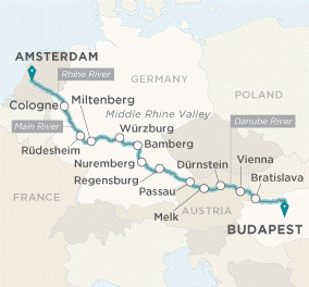Crystal Mahler River Cruises Mahler Itinerary 2021