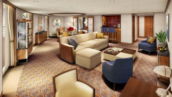 Seabourn Encore Luxury World Cruises Category SS (Signature Suite)