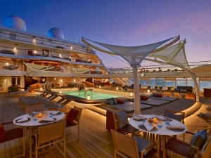 Seabourn Encore Luxury World Cruises Patio Grill