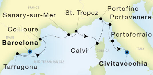 SeaDream I Cruises Itinerary 2021