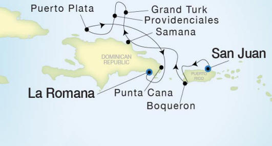 SeaDream I Cruises Itinerary 2022