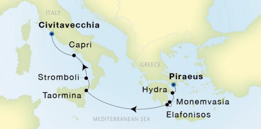 SeaDream II Cruises Itinerary 2019