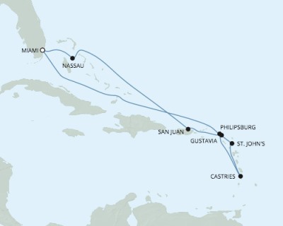 Cruises Around The World Seven Seas Explorer - RSSC February 4-14 2026 Cruises Miami, FL, United States to Miami, FL, United States