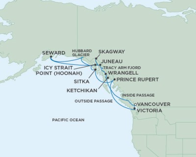 Seven Seas Mariner - RSSC May 24 June 7 2017 Cruises Vancouver, Canada to Vancouver, Canada