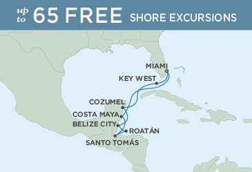 Cruises Around The World Seven Seas navigator December 17-27 2024 Miami, Florida to Miami, Florida