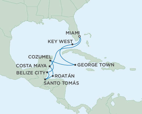 Seven Seas Navigator February 9-19 2016 Miami, Florida to Miami, Florida