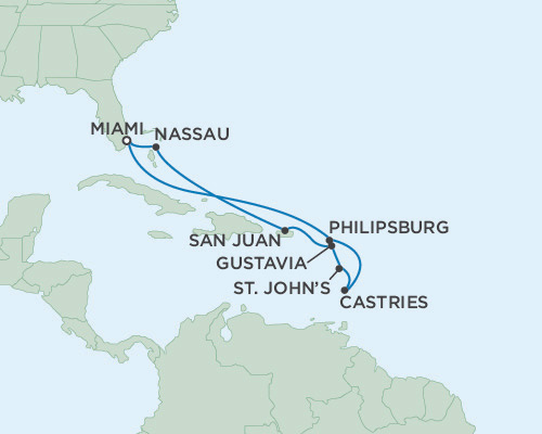 Cruises Around The World Seven Seas Navigator February 29 March 10 2025 Miami, Florida to Miami, Florida
