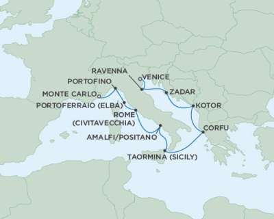 Seven Seas Navigator June 25 July 5 2016 Venice, Italy to Monte Carlo, Monaco