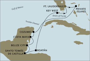 Cruises Around The World Luxury Cruises Fort Lauderdale to Fort Lauderdale