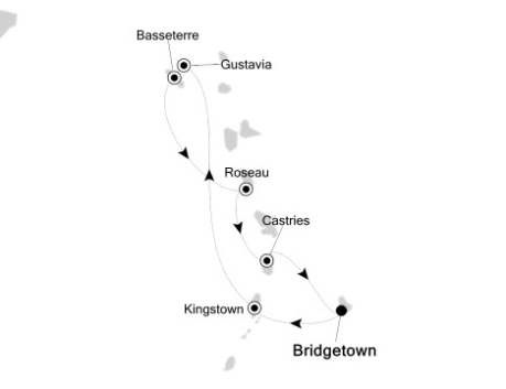 Silversea Silver Wind Expedition December 30 2017 January 6 2018 Bridgetown, Barbados to Bridgetown, Barbados