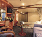 LUXURY CRUISES - Penthouse, Veranda, Balconies, Windows and Suites Silversea Cruises Silver Shadow