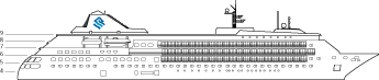 Single Balconies/Suites Silversea Silver Shadow and Silver Whisper Deck Plans