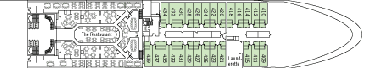 Single Balconies/Suites Silversea Deck 4
