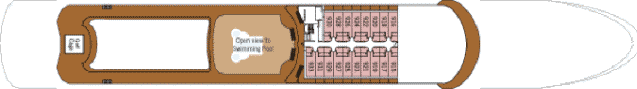 Single Balconies/Suites Silversea Deck 9
